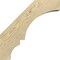 Ekena Millwork 4"W x 12"D x 12"H Balboa Rough Sawn Knee Brace, Douglas Fir BRC04X12X12BOA00RDF - alternate 3
